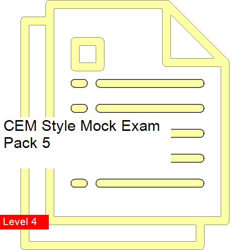 Rollover image to zoomCEM Style Mock Exam Pack 5