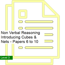 Non Verbal Reasoning Introducing Cubes & Nets - Papers 6 to 10