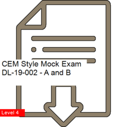 CEM Style Mock Exam DL-19-002 - A and B