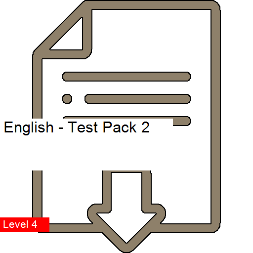 English - Test Pack 2