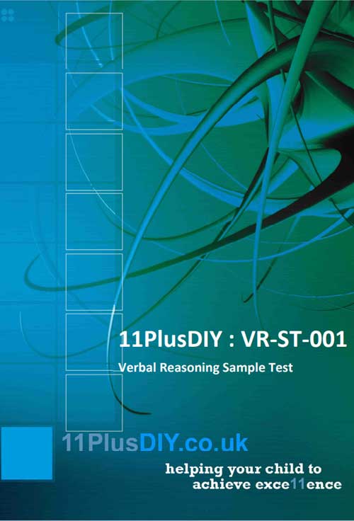 Verbal Reasoning Sample Test VR-ST-001