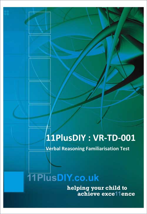 Verbal Reasoning VR-TD-001